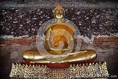 Wat Suthat Thep Wararam Stock Photo